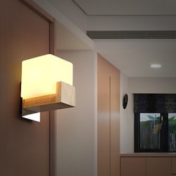 Wall Sconces LED / Mini Style Modern/Contemporary Wood/Bamboo