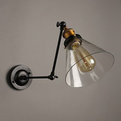 E27 220V 18.5*21CM 5-8㎡ Creative Rural Loft Retro Titan Section Double Wall Lamp Light LED