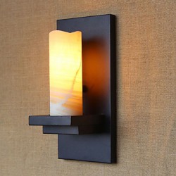 40W Cylindrical American Country Style Living Room Pastoral Aisle Warehouse Industry Bedside Bar Decorative Wall Sconce