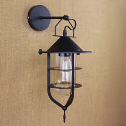 Rt in Europe And America Retro Clothing Store Restaurant Scene Decorative Wall Sconce
