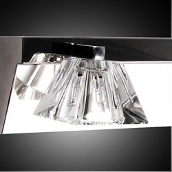 40W Modern Wall Light with Glass Shade 4 Lights Mirror Front