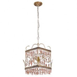 BOXIMIYA Rural Dining-Room of Europe Type Droplight American Country Rectangular Shell Lamp, Porch Lamp