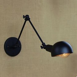 The Balcony Stair Corridors Contracted Creative Restaurant Bar Wall Lamp, Wrought Iron Long Arm