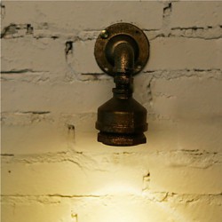 Loft Iron Water Pipe Lamp LED Wall Sconce Industrial Vintage Wall Light Fixtures For Home Indoor Lighting-FJ-DB2-048A0