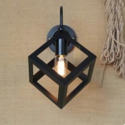 Bar Clothing Store Restaurant Stair Xuan Industrial Square Window Decorates Wall Lamp