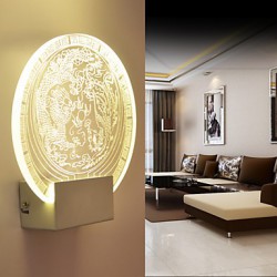 Wall Sconces PVC Lamp Light LED / Bulb Included Modern/Contemporary Metal 220V 5㎡-10㎡