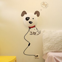 25W 220V High Temperature Resistant Plastic And 10 C Can Remove Wall Stickers Creative 3D Wall Paper Wall Lamp 28*28*7CM