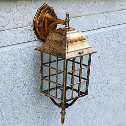 Outdoor Wall Lights , Traditional/Classic E26/E27 Metal