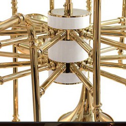5 / Country Mini Style Electroplated Metal Chandeliers Living Room / Bedroom / Dining Room / Game Room