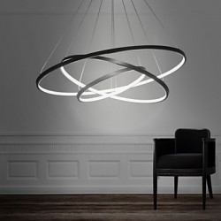 90W Pendant Light Modern Design/ LED Three Rings/ 220V~240/100~120V/Special for office,Showroom,Living Room