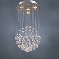 Chandelier Luxury Modern Crystal 4 Lights