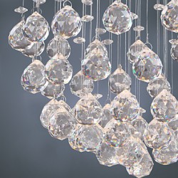 Chandelier Luxury Modern Crystal 4 Lights