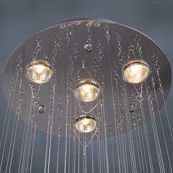 Chandelier Luxury Modern Crystal 4 Lights