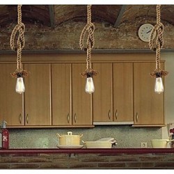 40W Traditional/Classic / Rustic/Lodge / Vintage / Country / Retro Pendant LightsLiving Room / Bedroom / Dining Room / Study Room/Office