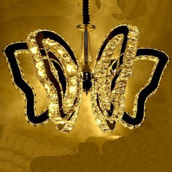 Butterfly Restaurant Lamp Modern Luxury LED Crystal Lamp 8