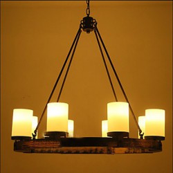 Vintage Old Wood Wooden Chandeliers Do