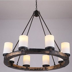 Vintage Old Wood Wooden Chandeliers Do