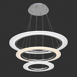 LED Acrylic Pendant Light Lamps Chandeliers Ceiling Lighting with DIY Shape 60W CE FCC ROHS