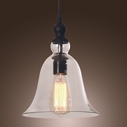 25-60W Traditional/Classic / Vintage / Bowl Mini Style Electroplated Pendant LightsLiving Room / Bedroom / Dining Room / Study