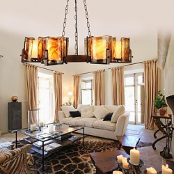 6-LEDS Traditional/Classic/Rustic/Lodge Chandeliers Living Room/Bedroom/Dining Room Chandeliers