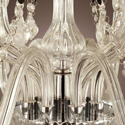 Max 40W Rustic/Lodge Crystal Electroplated Glass Chandeliers Living Room / Dining Room