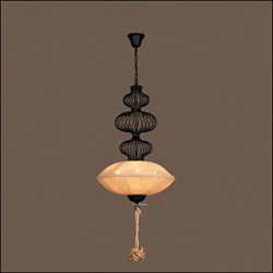 Nordic Retro Industrial Hemp Creative Birdcage Lamps