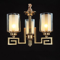 New Chinese Style Lamp, Copper Lamp, Copper Lamp
