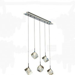 Fashion Crystal Lamp Five Head Crystal Pendant