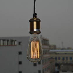 Max 60W Traditional/Classic / Vintage Mini Style / Bulb Included Electroplated Pendant LightsLiving Room / Bedroom / Dining Room /