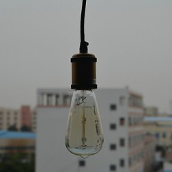 Max 60W Traditional/Classic / Vintage Mini Style / Bulb Included Electroplated Pendant LightsLiving Room / Bedroom / Dining Room /