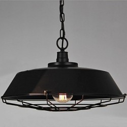 1 Light Vintage Metal Pendant Light