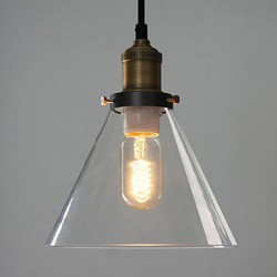 Max 60W Traditional/Classic / Vintage / Bowl Mini Style Painting Metal Pendant Lights Living Room / Bedroom / Dining Room