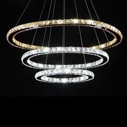 YL LED Ceiling Lights with Fashion Style Ring Crystal Ceiling Lamp
