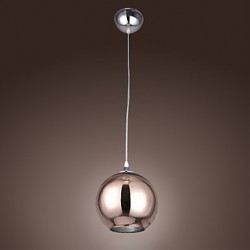 Max 60 W Modern/Contemporary / Globe Electroplated Metal Pendant Lights Living Room / Bedroom / Dining Room