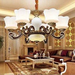 Garden Creative Zinc Alloy Retro Dining Pendant lamp