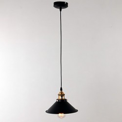 Max 60W Traditional/Classic / Retro / Bowl Mini Style / Bulb Included Painting Pendant LightsLiving Room / Bedroom / Dining Room /
