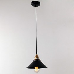 Max 60W Traditional/Classic / Retro / Bowl Mini Style / Bulb Included Painting Pendant LightsLiving Room / Bedroom / Dining Room /