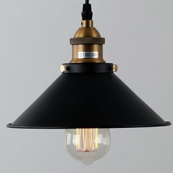 Max 60W Traditional/Classic / Retro / Bowl Mini Style / Bulb Included Painting Pendant LightsLiving Room / Bedroom / Dining Room /