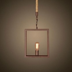 40W Traditional/Classic / Rustic/Lodge / Vintage / Retro / Country Metal Pendant LightsLiving Room / Bedroom / Dining Room / Study