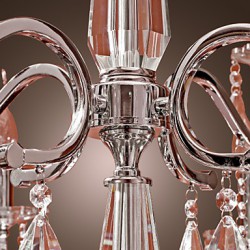 Chandelier Crystal Modern 2 Tiers Living 12 Lights