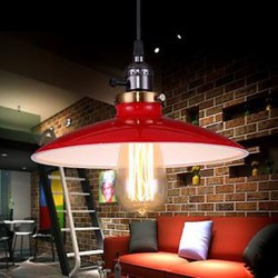 American Industrial Cafe Bars Attic LOFT Style Study UFO Droplight