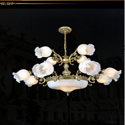 Chandeliers, Traditional/Classic/Vintage/Retro Bedroom/Dining Room/Kitchen/Study Room/Office/Hallway Metal