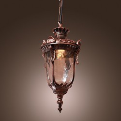 Antique Inspired Pendant Light with 1 Light