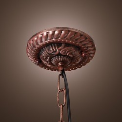 Antique Inspired Pendant Light with 1 Light