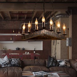 Retro Classic Metal Ceiling Lights, Simple Dining Room Kitchen Pendant Lamps Bar Cafe Hallway Balcony Pendant Lamp