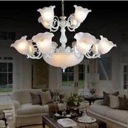 Chandeliers, Traditional/Classic/Vintage/Retro Living Room/Bedroom/Dining Room/Study Room/Office/Hallway Metal