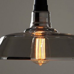 Max 60W Vintage Bulb Included Electroplated Pendant Lights Living Room / Bedroom / Dining Room / Entry / Hallway / Garage