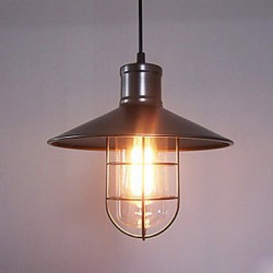 Max 60W Vintage / Retro Mini Style / Bulb Included Painting Pendant LightsLiving Room / Bedroom / Dining Room / Kitchen / Study