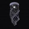 50W Modern/Contemporary Crystal Chrome Crystal Flush Mount