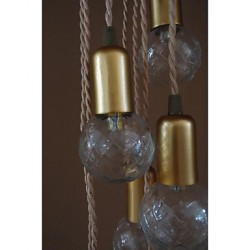 3W Traditional/Classic / Rustic/Lodge / Vintage / Retro / Lantern / Drum / Country / Globe LED / Mini Style Painting Glass Pendant Lights